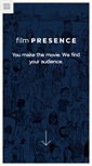Mobile Screenshot of filmpresence.com